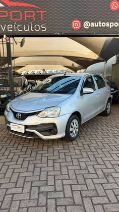 TOYOTA ETIOS 1.3 X 16V FLEX 4P MANUAL TOYOTA ETIOS 1.3 X 16V FLEX 4P MANUAL